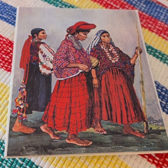 Vintage‎ Large Lot Of Made In Guatemala Cards NIP Set Of 11 - Picture 2 of 16